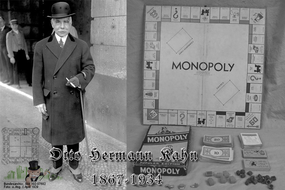 Otto Herman Kahn Monopoly Man